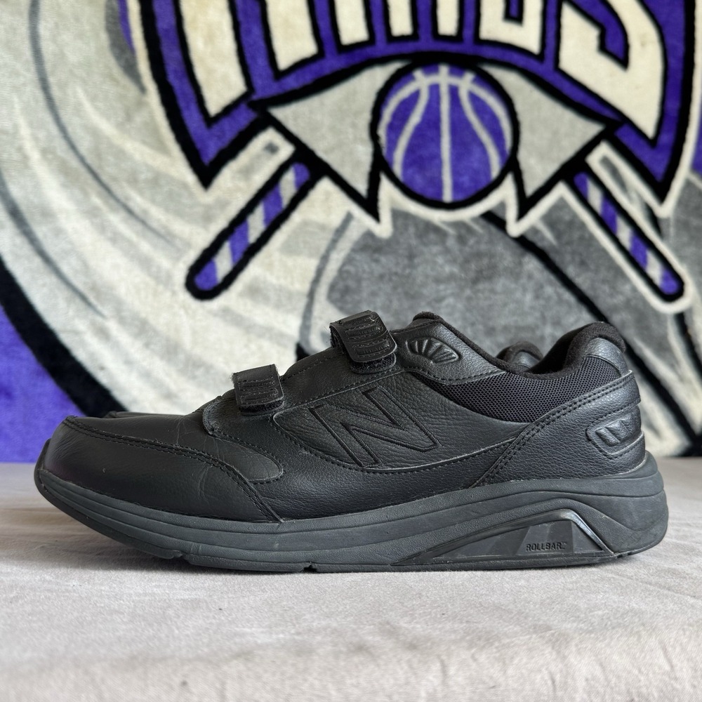 Size 12 - New Balance D 928 V3 MW928HB3 Black Sneaker Shoes US Men's
